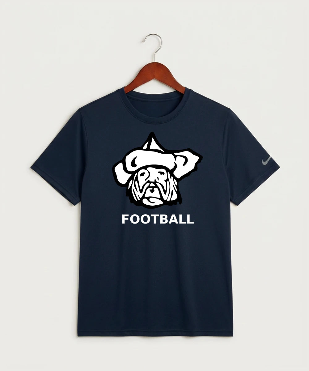 Polo HS Football general - College Navy Nike Swoosh Sleeve rLegend Tee NKDX8730