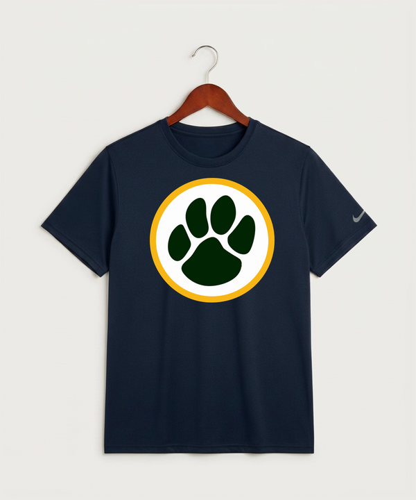Ashwaubenon High School Football (Boys) - College Navy Nike Swoosh Sleeve rLegend Tee NKDX8730