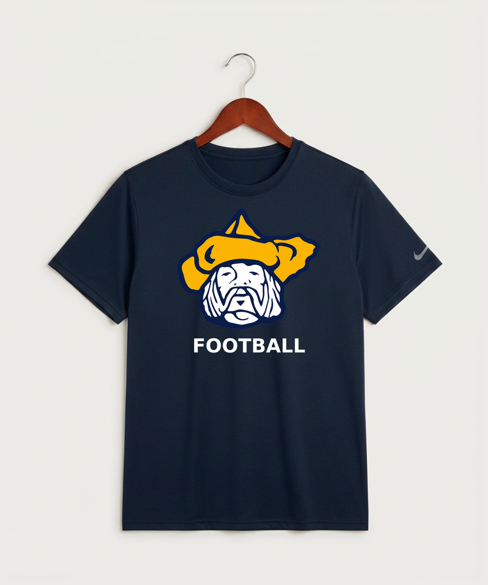 Polo HS Football general - College Navy Nike Swoosh Sleeve rLegend Tee NKDX8730
