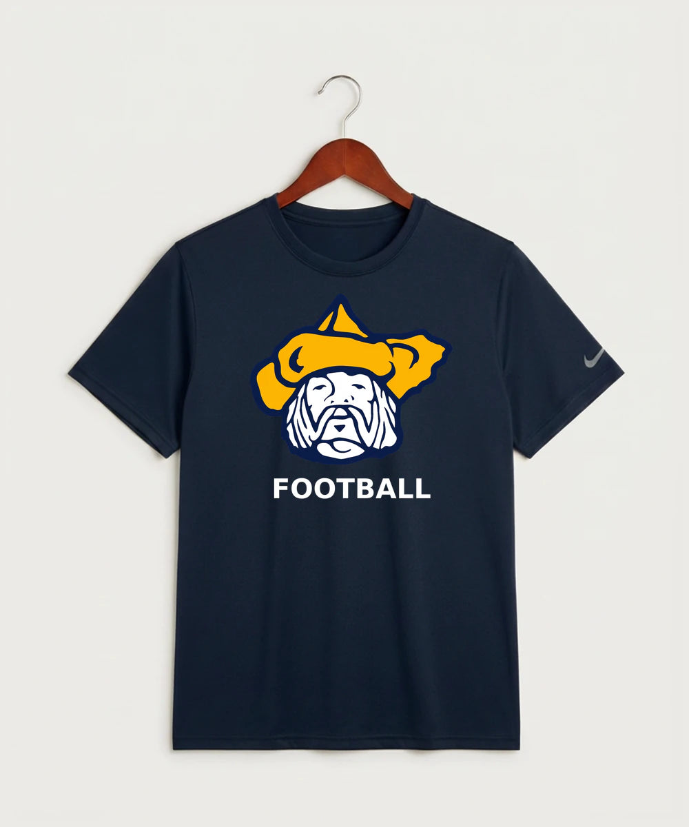 Polo HS Football general - College Navy Nike Swoosh Sleeve rLegend Tee NKDX8730