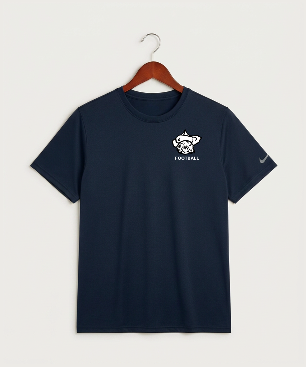 Polo HS Football general - College Navy Nike Swoosh Sleeve rLegend Tee NKDX8730