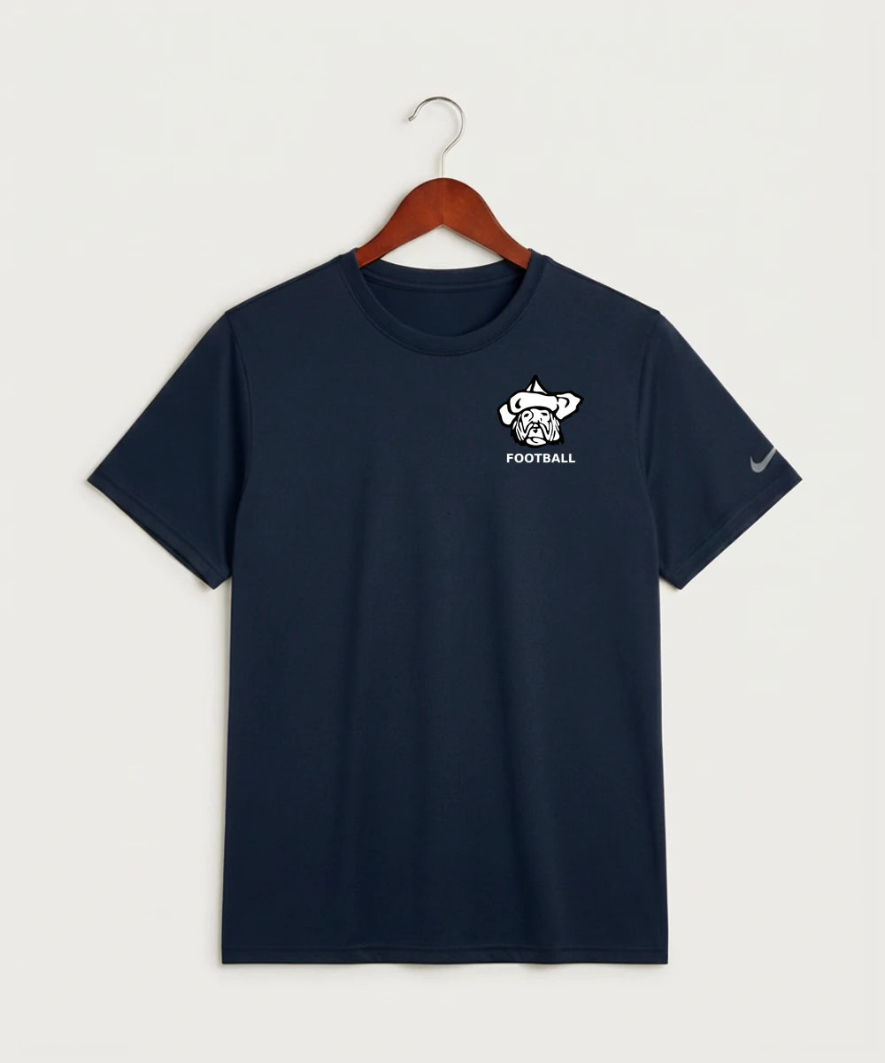 Polo HS Football general - College Navy Nike Swoosh Sleeve rLegend Tee NKDX8730