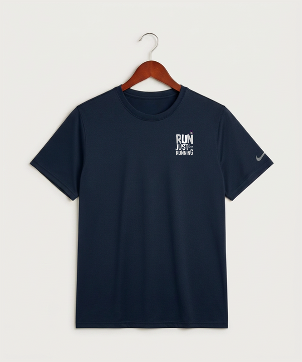 Albany High School Athletics - College Navy Nike Swoosh Sleeve rLegend Tee NKDX8730