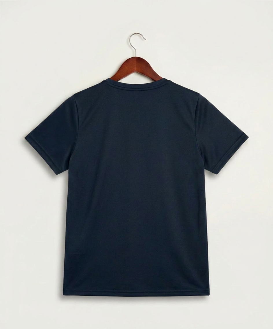 Zumbrota Mazeppa High School Volleyball (Girls) - College Navy Nike Youth Swoosh Sleeve rLegend Tee NKDX8787 (back)