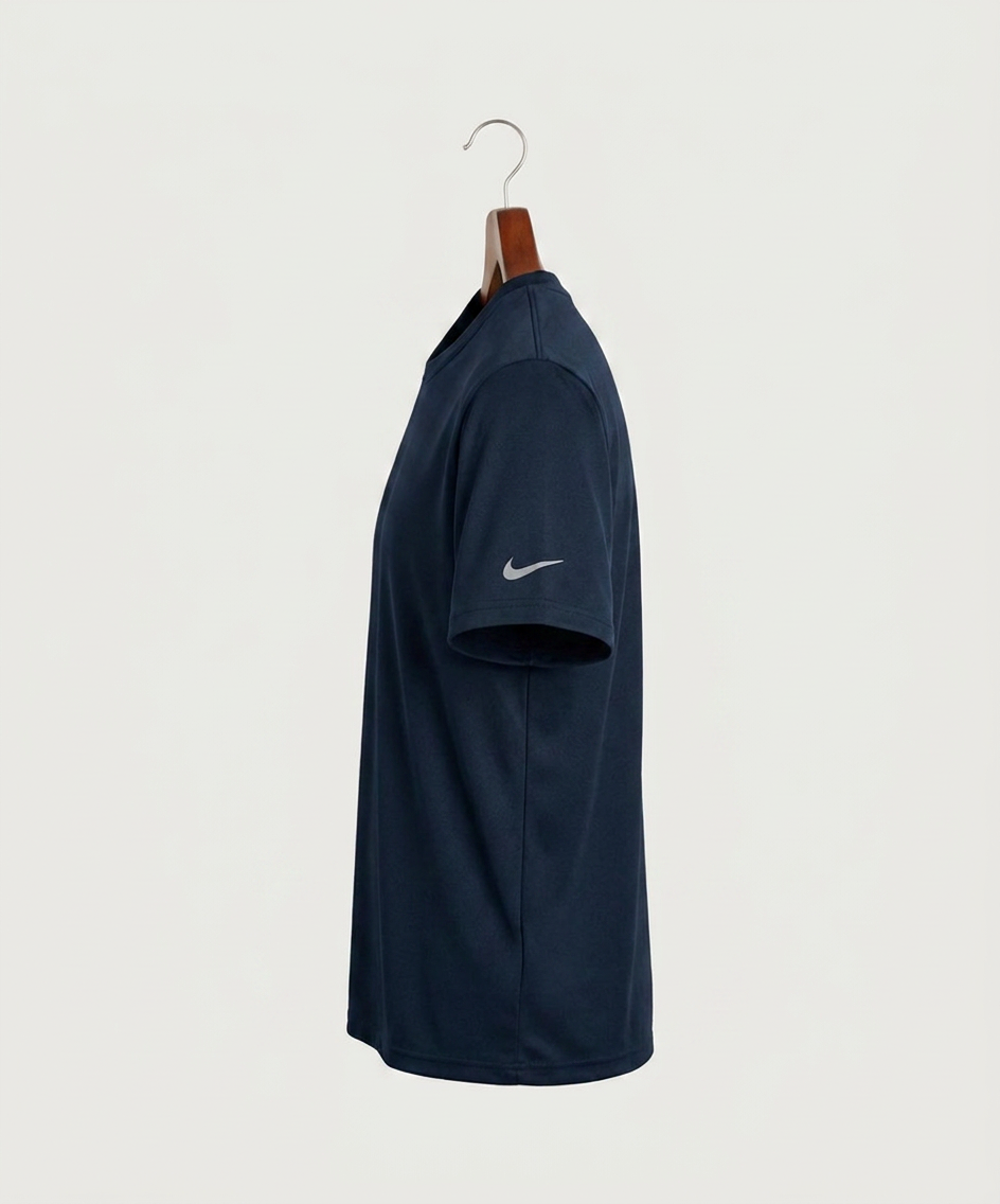 Polo HS Football general - College Navy Nike Youth Swoosh Sleeve rLegend Tee NKDX8787 (side)