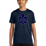 St. Peter Athletics - College Navy Nike Youth Swoosh Sleeve rLegend Tee NKDX8787