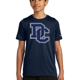 Dassel-Cokato Football - College Navy Nike Youth Swoosh Sleeve rLegend Tee NKDX8787