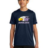 Grand Meadow Football - College Navy Nike Youth Swoosh Sleeve rLegend Tee NKDX8787