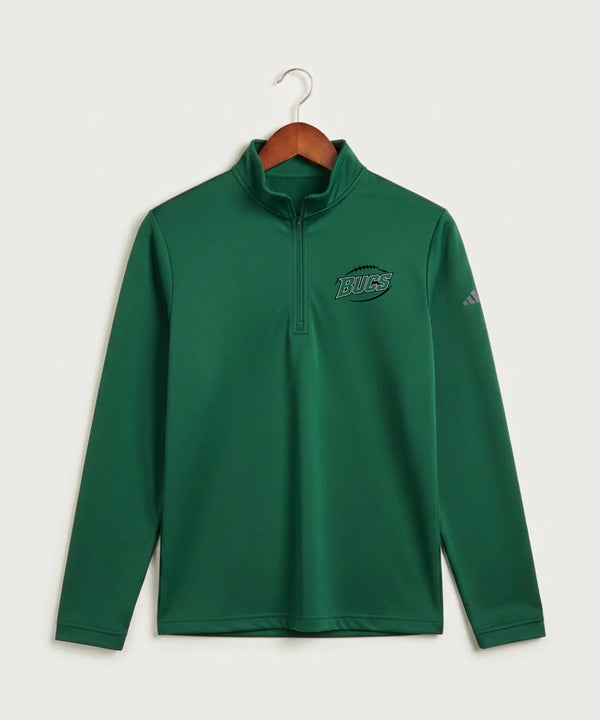 Waterville-Elysian-Morristown High School Football (Boys) - Collegiate Green Men's Ultimate365 Lightweight Quarter-Zip Pullover