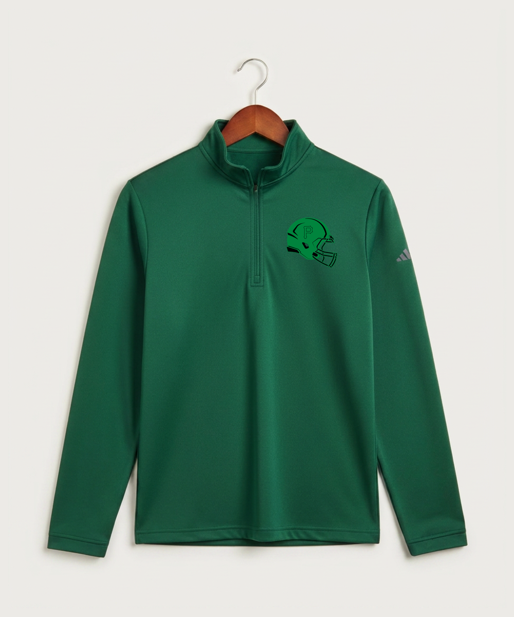 Pipestone Area High School Football (Boys) - Collegiate Green Men's Ultimate365 Lightweight Quarter-Zip Pullover
