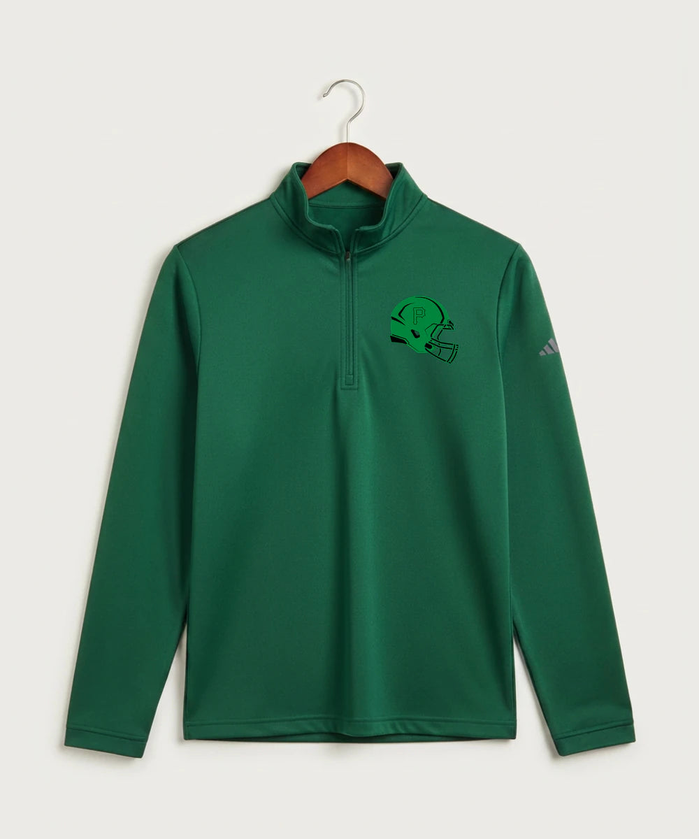 Pipestone Area High School Football (Boys) - Collegiate Green Men's Ultimate365 Lightweight Quarter-Zip Pullover