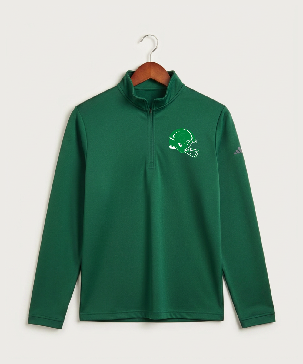 La Crescent High School Football (Boys) - Collegiate Green Men's Ultimate365 Lightweight Quarter-Zip Pullover