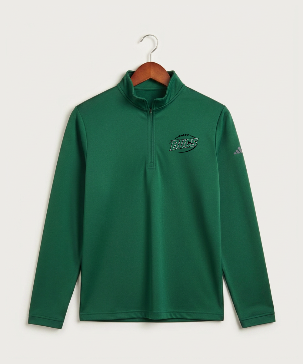 Waterville-Elysian-Morristown High School Football (Boys) - Collegiate Green Men's Ultimate365 Lightweight Quarter-Zip Pullover