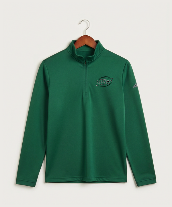 Waterville-Elysian-Morristown High School Football (Boys) - Collegiate Green Men's Ultimate365 Lightweight Quarter-Zip Pullover