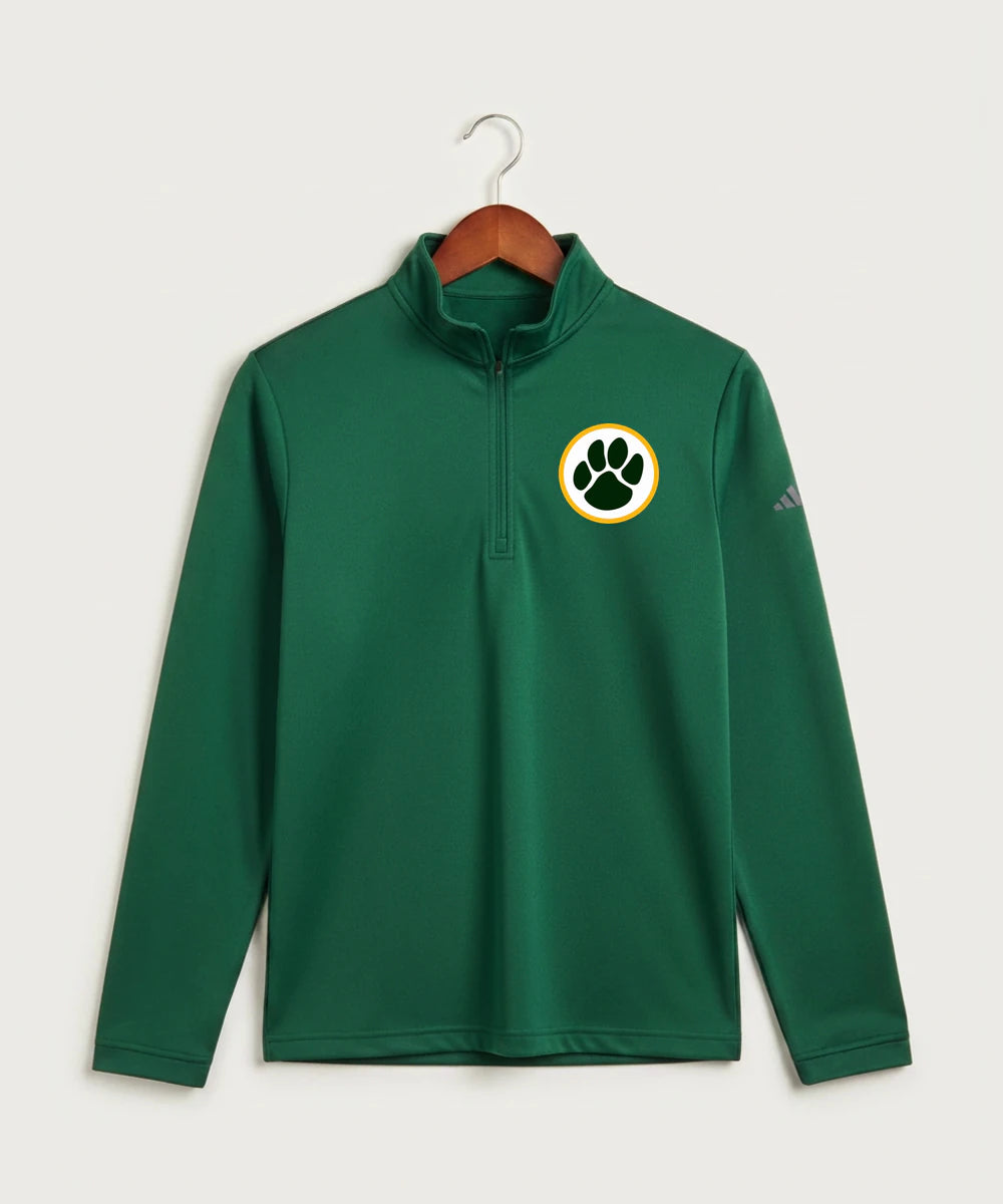 Ashwaubenon High School Football (Boys) - Collegiate Green Men's Ultimate365 Lightweight Quarter-Zip Pullover
