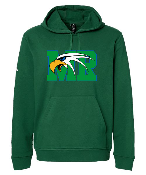 Maple River High School hockey_boys - Collegiate Green Unisex Fleece Hooded Sweatshirt