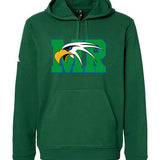 Maple River High School hockey_boys - Collegiate Green Unisex Fleece Hooded Sweatshirt