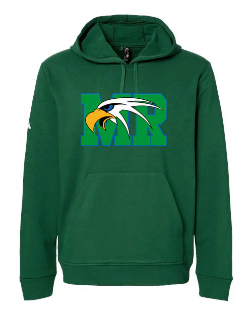 Maple River High School hockey_boys - Collegiate Green Unisex Fleece Hooded Sweatshirt