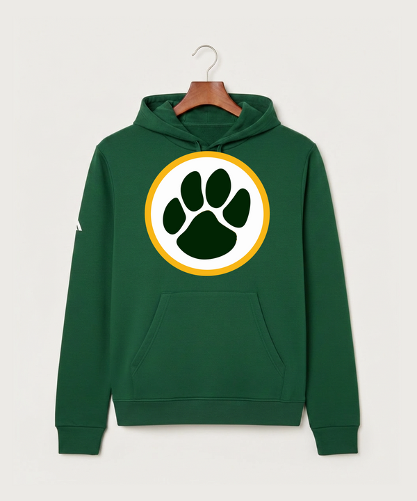 Ashwaubenon High School Football (Boys) - Collegiate Green Unisex Fleece Hooded Sweatshirt