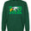 Maple River High School hockey_boys - Collegiate Green Unisex Fleece Crewneck Sweatshirt