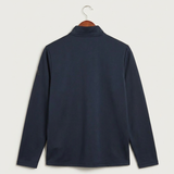 Polo HS Football general - Collegiate Navy Men's Ultimate365 Lightweight Quarter-Zip Pullover (back)