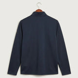Polo HS Football general - Collegiate Navy Men's Ultimate365 Lightweight Quarter-Zip Pullover (back)