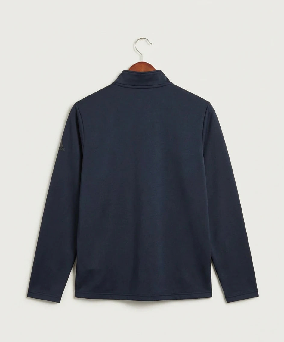 Polo HS Football general - Collegiate Navy Men's Ultimate365 Lightweight Quarter-Zip Pullover (back)