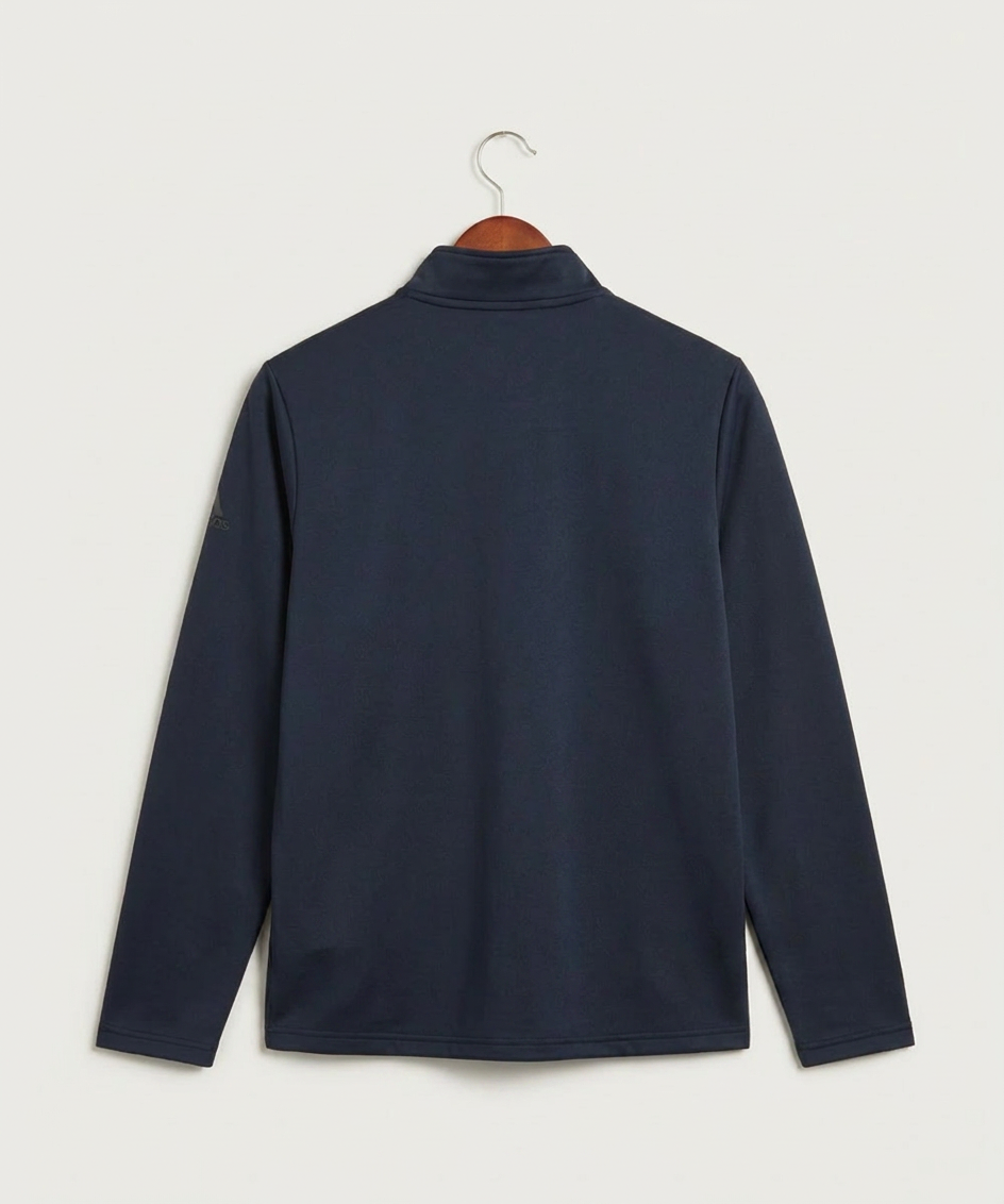 Zumbrota Mazeppa High School Volleyball (Girls) - Collegiate Navy Men's Ultimate365 Lightweight Quarter-Zip Pullover (back)