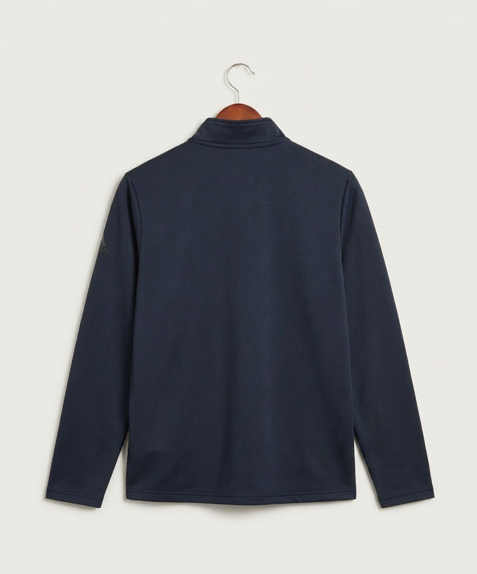 Zumbrota Mazeppa High School Volleyball (Girls) - Collegiate Navy Men's Ultimate365 Lightweight Quarter-Zip Pullover (back)