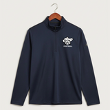 Polo HS Football general - Collegiate Navy Men's Ultimate365 Lightweight Quarter-Zip Pullover