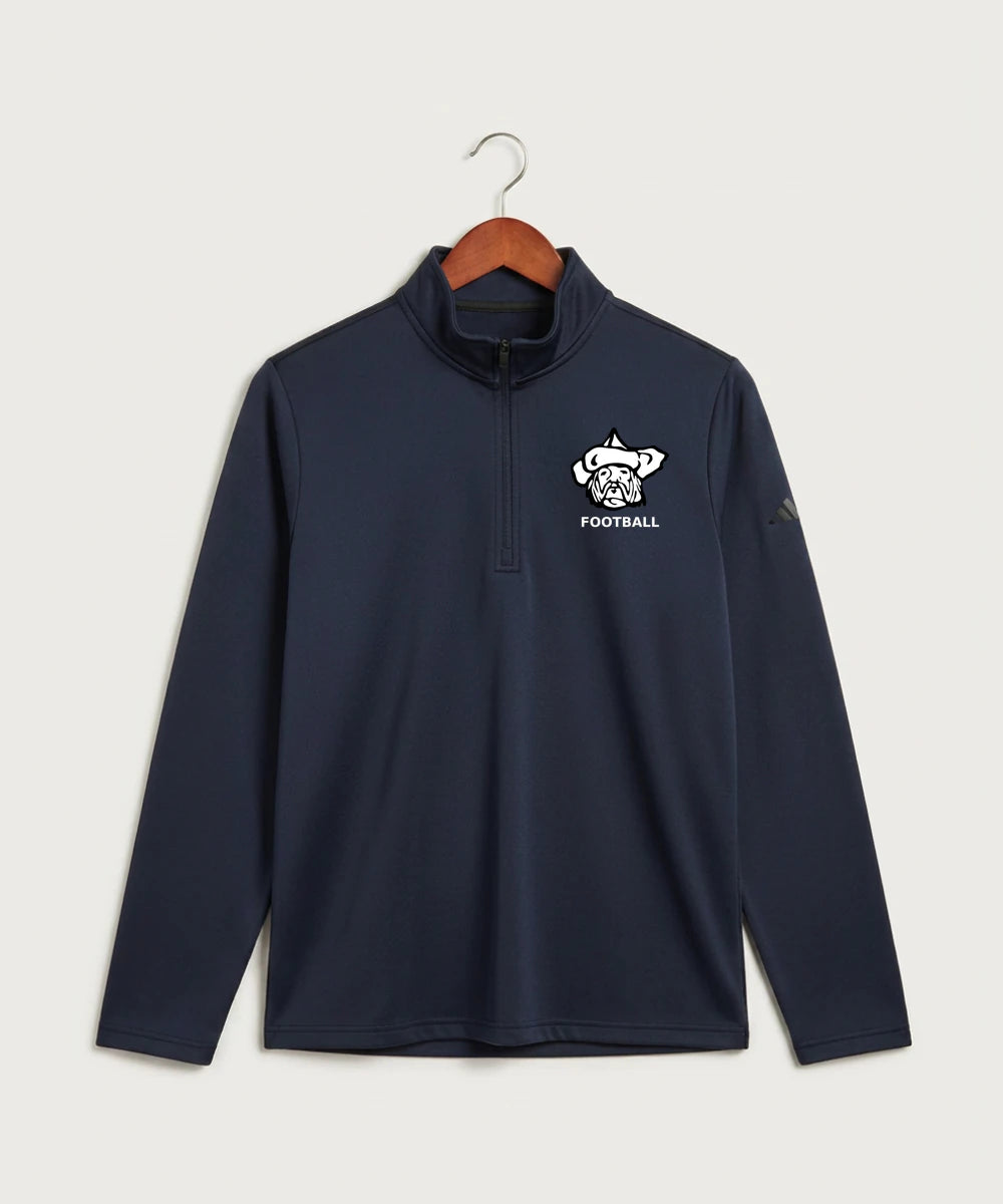 Polo HS Football general - Collegiate Navy Men's Ultimate365 Lightweight Quarter-Zip Pullover