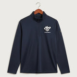 Polo HS Football general - Collegiate Navy Men's Ultimate365 Lightweight Quarter-Zip Pullover