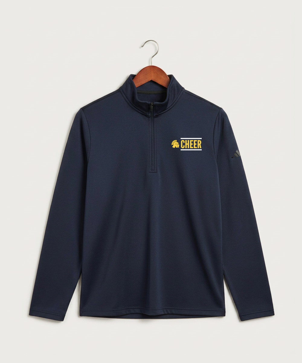 Wausau West High School Cheer - Collegiate Navy Men's Ultimate365 Lightweight Quarter-Zip Pullover