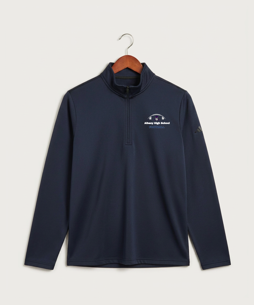 Albany High School Football (Boys) - Collegiate Navy Men's Ultimate365 Lightweight Quarter-Zip Pullover