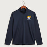 Polo HS Football general - Collegiate Navy Men's Ultimate365 Lightweight Quarter-Zip Pullover
