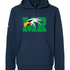 Maple River High School hockey_boys - Collegiate Navy Unisex Fleece Hooded Sweatshirt