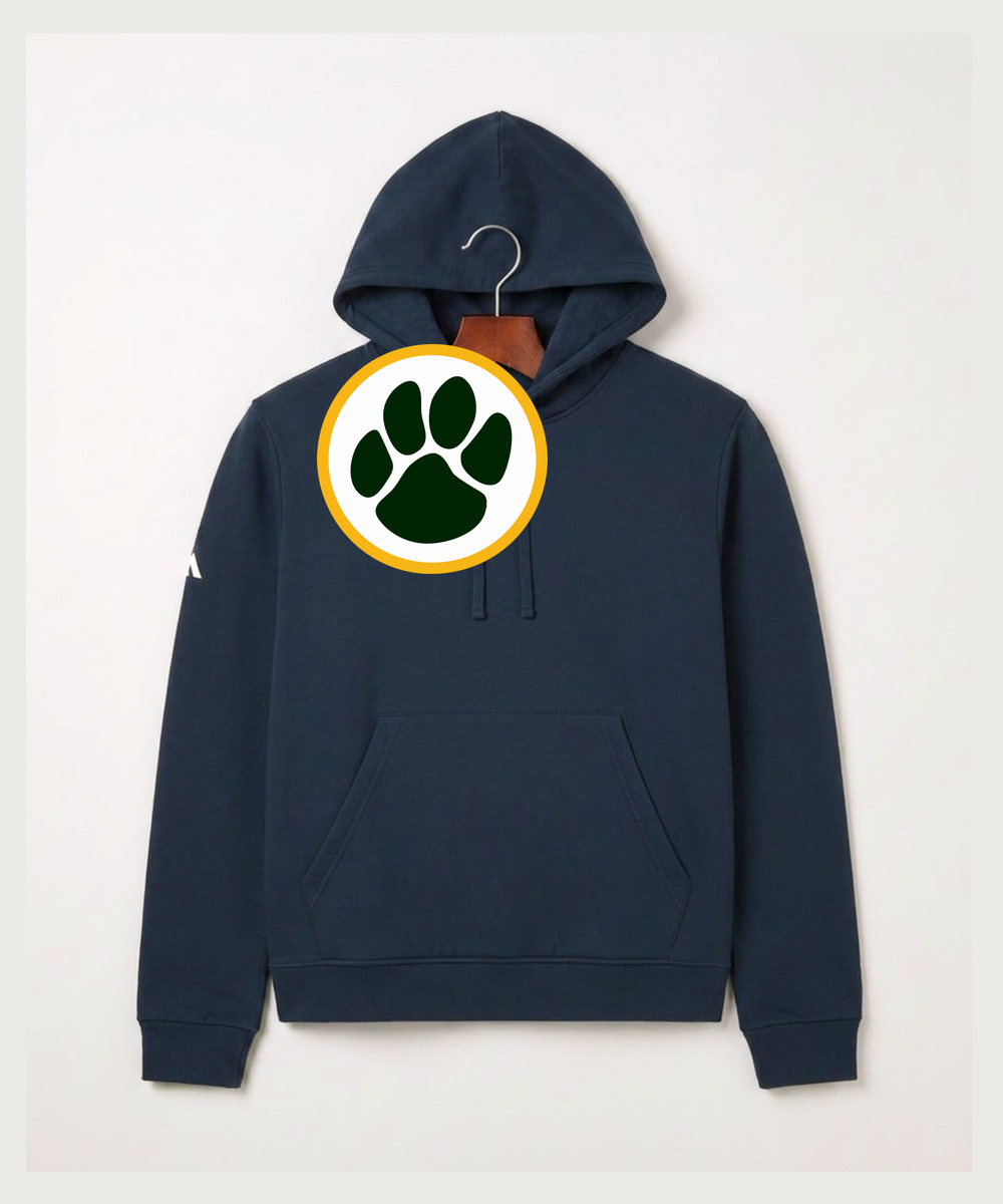 Ashwaubenon High School Football (Boys) - Collegiate Navy Unisex Fleece Hooded Sweatshirt