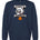 Naptown basketball_boys - Collegiate Navy Unisex Fleece Crewneck Sweatshirt