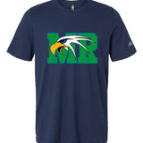 Maple River High School hockey_boys - Collegiate Navy Men's Blended T-Shirt