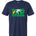 Maple River High School hockey_boys - Collegiate Navy Men's Blended T-Shirt