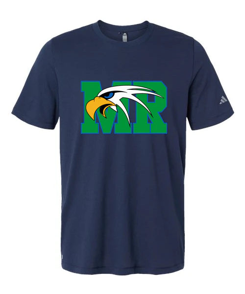 Maple River High School hockey_boys - Collegiate Navy Men's Blended T-Shirt