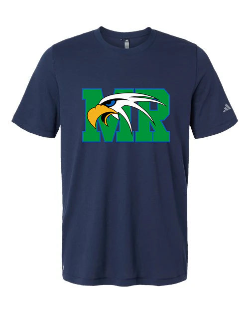 Maple River High School hockey_boys - Collegiate Navy Men's Blended T-Shirt