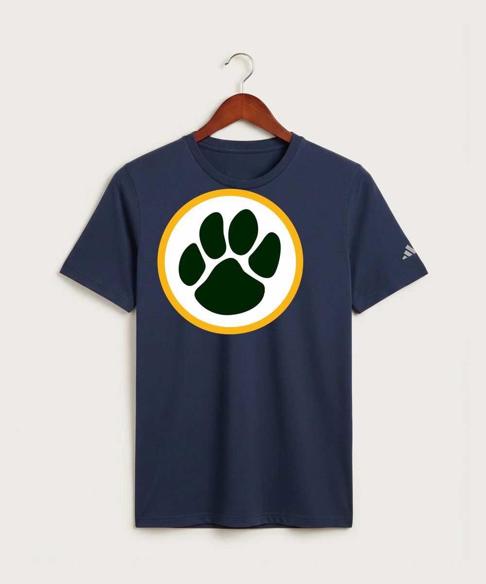 Ashwaubenon High School Football (Boys) - Collegiate Navy Men's Blended T-Shirt