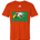 Maple River High School track_boys - Collegiate Orange/ White Men's Pregame T-Shirt
