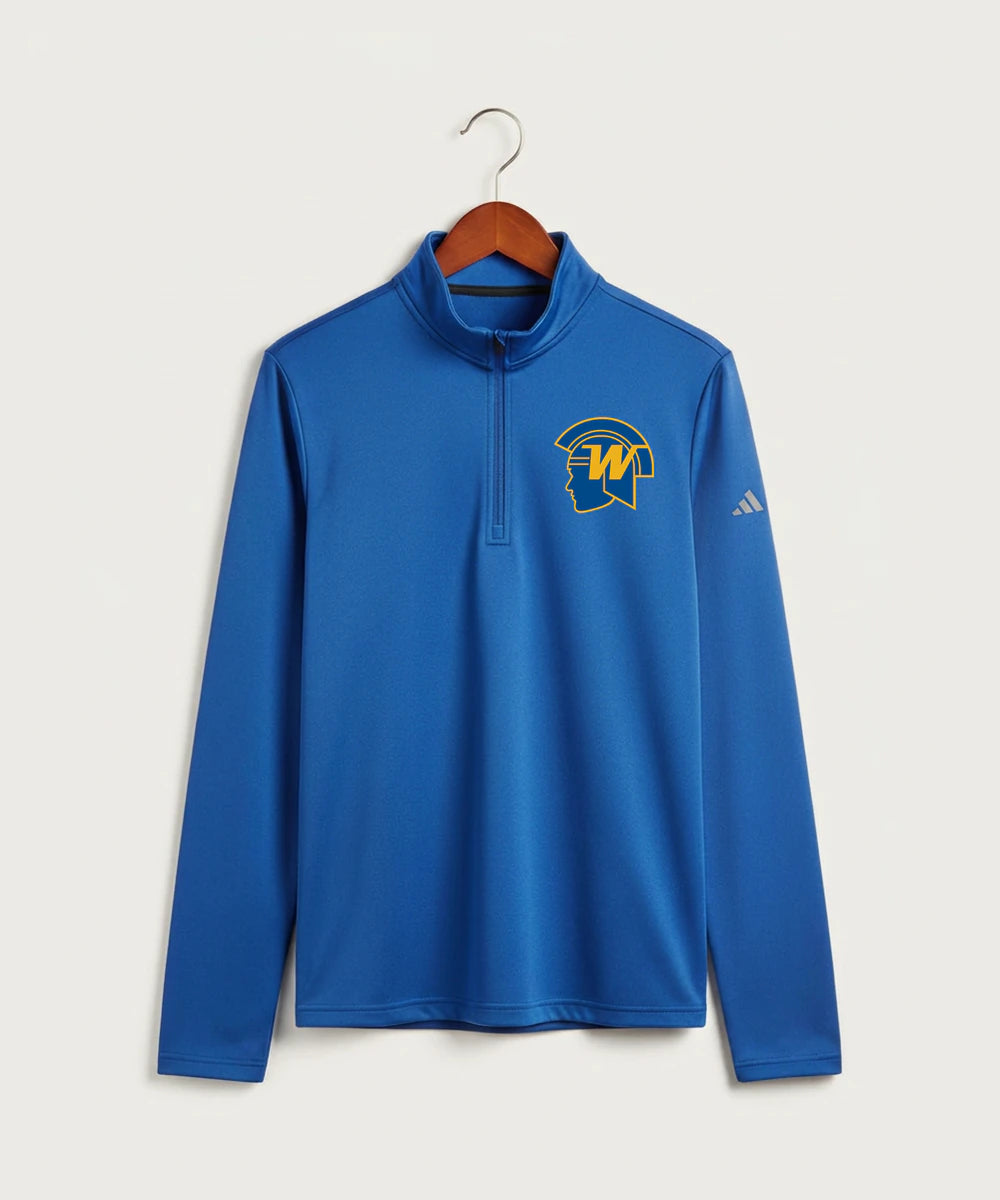 Wayzata High School Football (Boys) - Collegiate Royal Men's Ultimate365 Lightweight Quarter-Zip Pullover