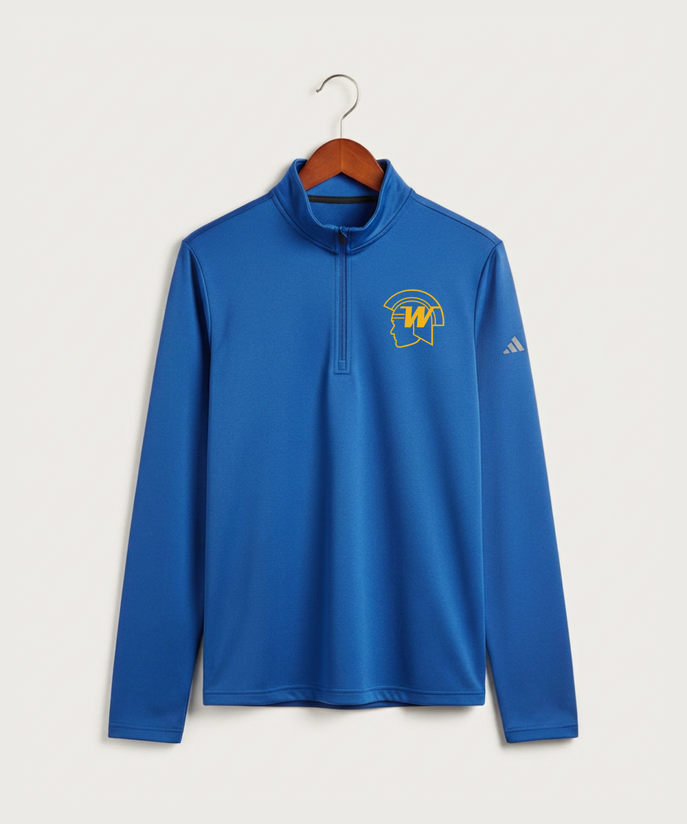 Wayzata High School Football (Boys) - Collegiate Royal Men's Ultimate365 Lightweight Quarter-Zip Pullover