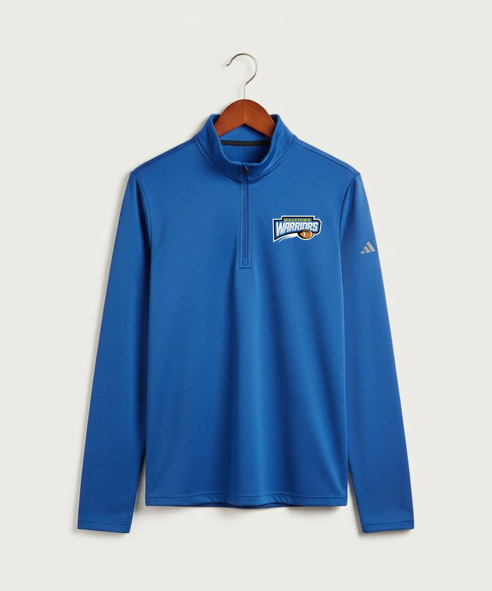 Macktown Warriors Football (Boys) - Collegiate Royal Men's Ultimate365 Lightweight Quarter-Zip Pullover