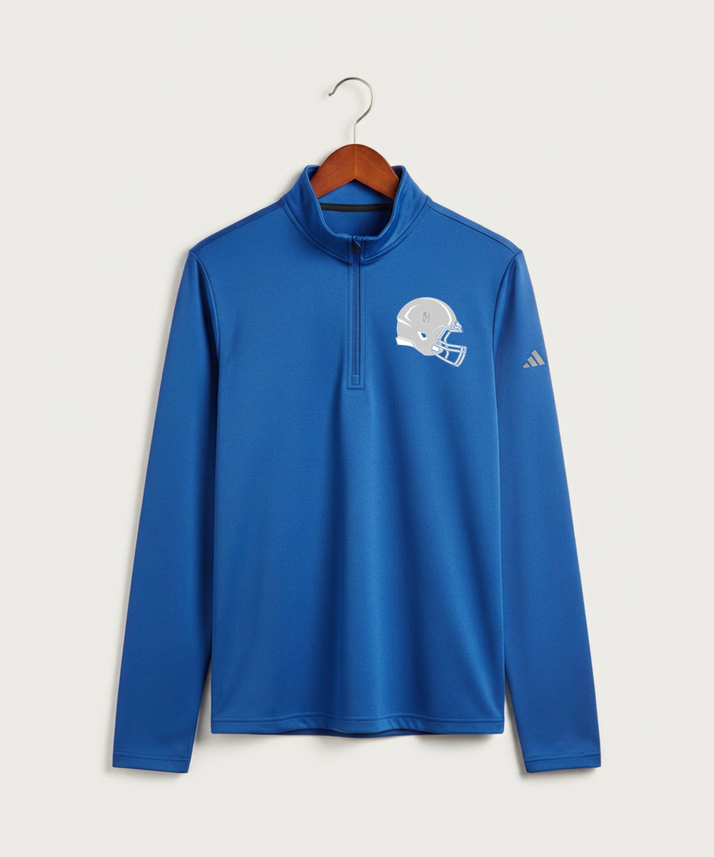 Lake Crystal-Welcome-Memorial High School Football (Boys) - Collegiate Royal Men's Ultimate365 Lightweight Quarter-Zip Pullover
