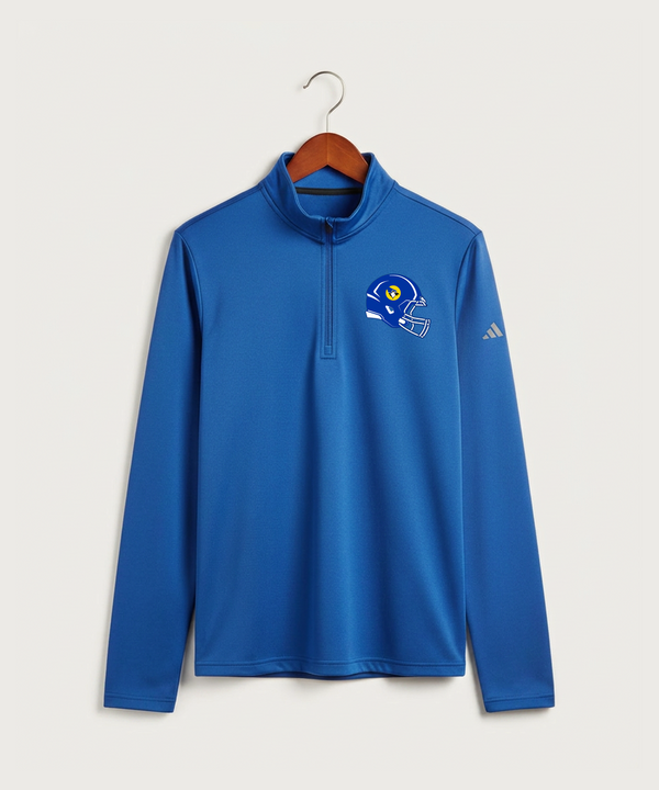 Waseca High School Football (Boys) - Collegiate Royal Men's Ultimate365 Lightweight Quarter-Zip Pullover