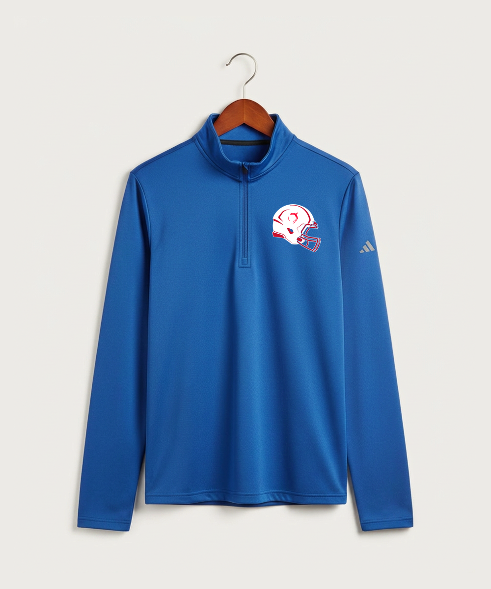 Bertha Hewitt High School Football (Boys) - Collegiate Royal Men's Ultimate365 Lightweight Quarter-Zip Pullover